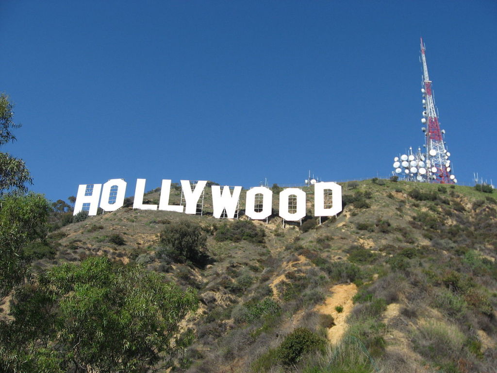 Hollywood's best attractions include this world famous sign ... photo by CC user Adrian104 on wikimedia