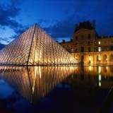 Louvre at Dusk