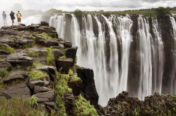 Zimbabwe's waterfalls are one of its biggest tourist attractions...