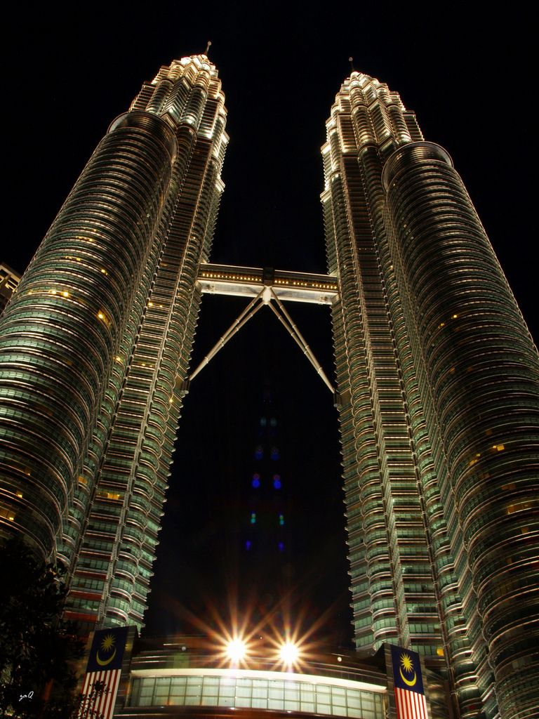 The Petronas Towers are one of the top tourist attractions in Malaysia ... photo by CC user zaqography on Flickr